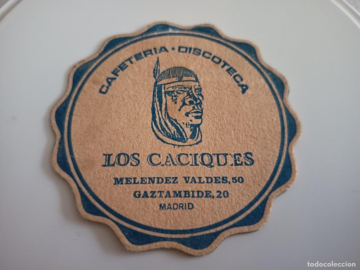Otros art&iacute;culos de coleccionismo en papel: POSAVASOS CAFE DISCO LOS CACIQUES-MADRID