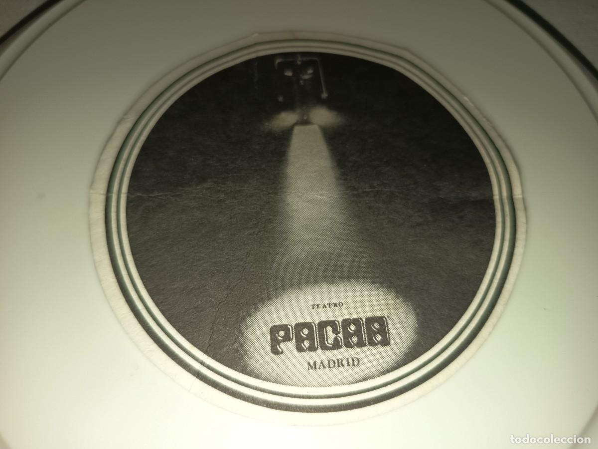 Otros art&iacute;culos de coleccionismo en papel: POSAVASOS TEATRO PACHA-MADRID