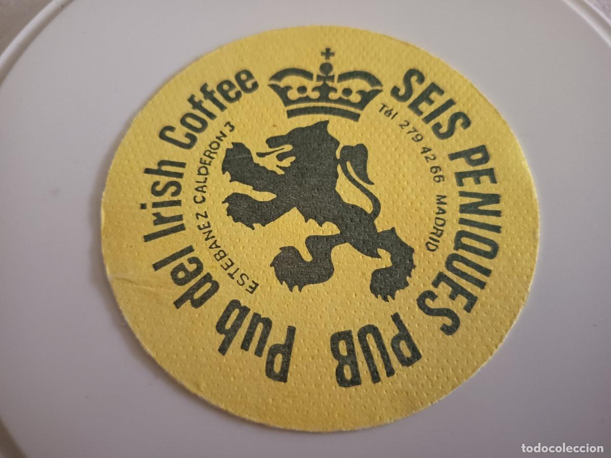 Otros art&iacute;culos de coleccionismo en papel: POSAVASOS PUB SEIS PENIQUES-MADRID