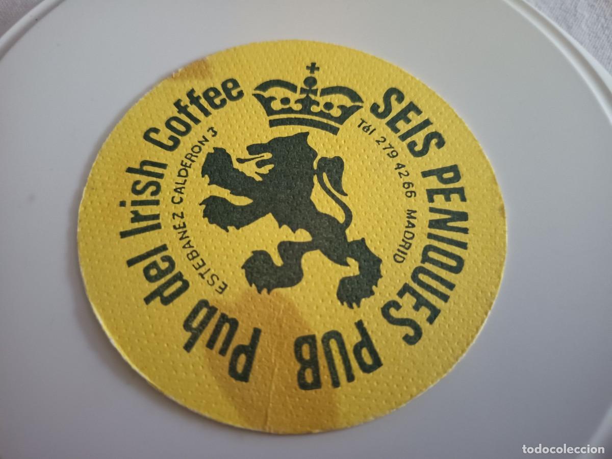 Otros art&iacute;culos de coleccionismo en papel: POSAVASOS PUB SEIS PENIQUES-MADRID