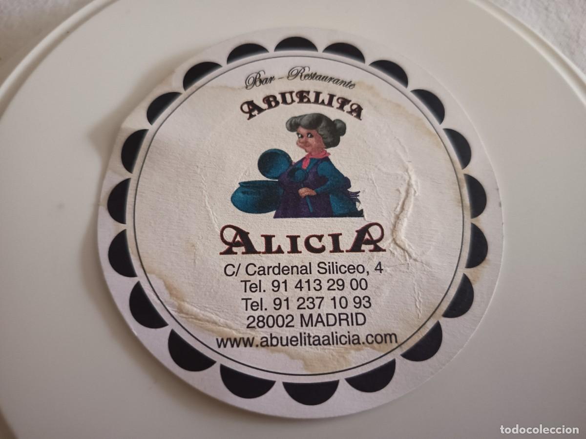 Otros art&iacute;culos de coleccionismo en papel: POSAVASOS BAR LA ABUELITA ALICIA-MADRID