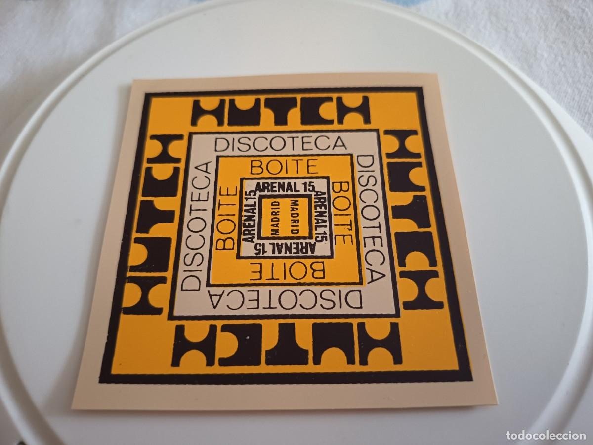 Otros art&iacute;culos de coleccionismo en papel: POSAVASOS DISCOTECA HUTCH-MADRID