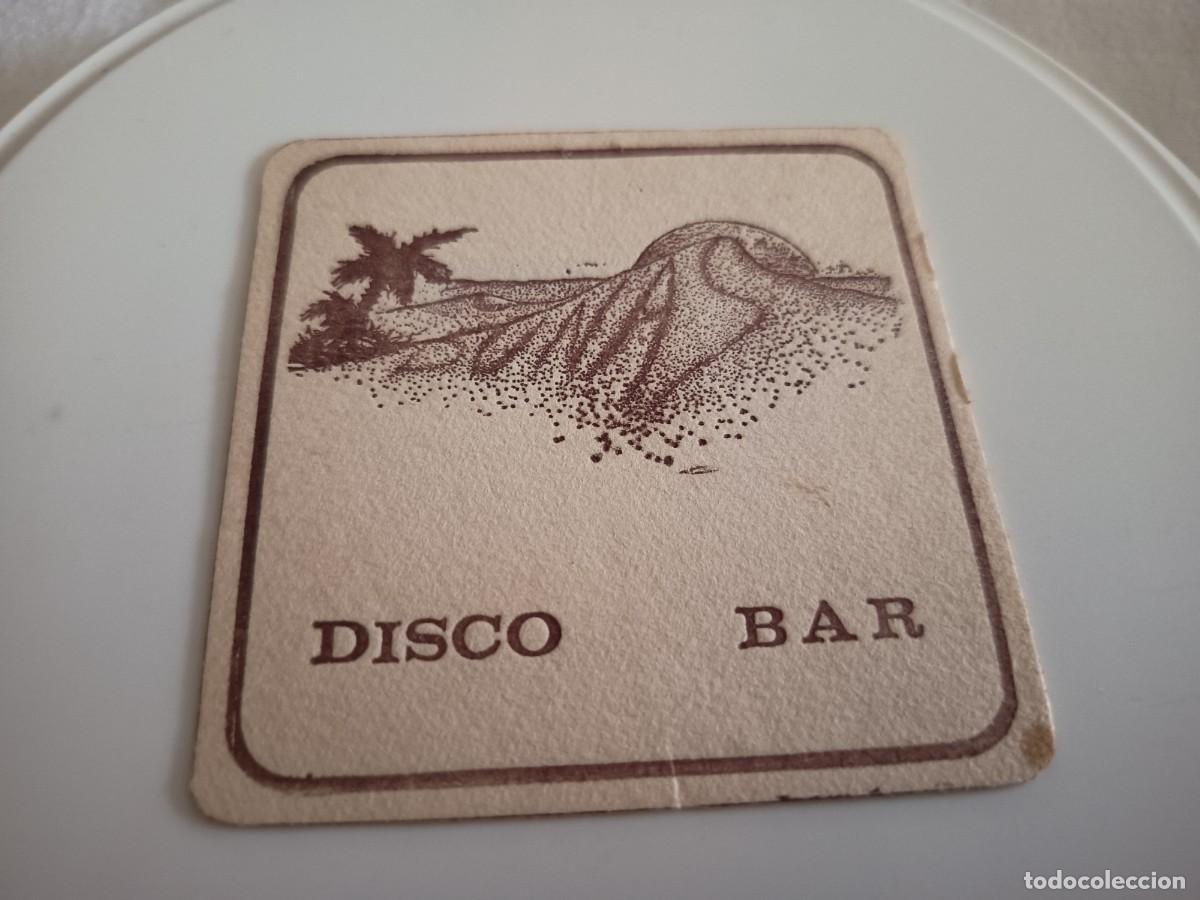Otros art&iacute;culos de coleccionismo en papel: POSAVASOS DISCO BAR DUNAS-MADRID