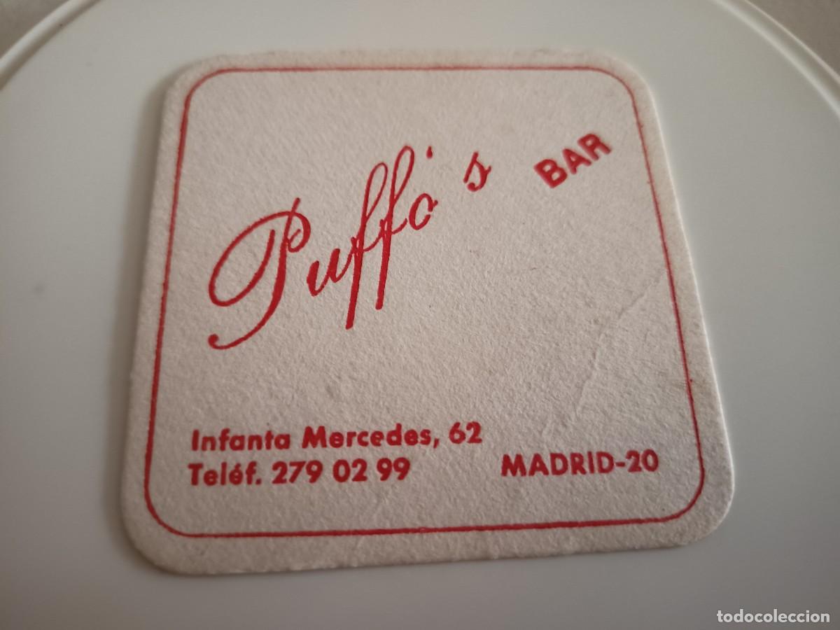 Otros art&iacute;culos de coleccionismo en papel: POSAVASOS BAR PUFFO'S -MADRID