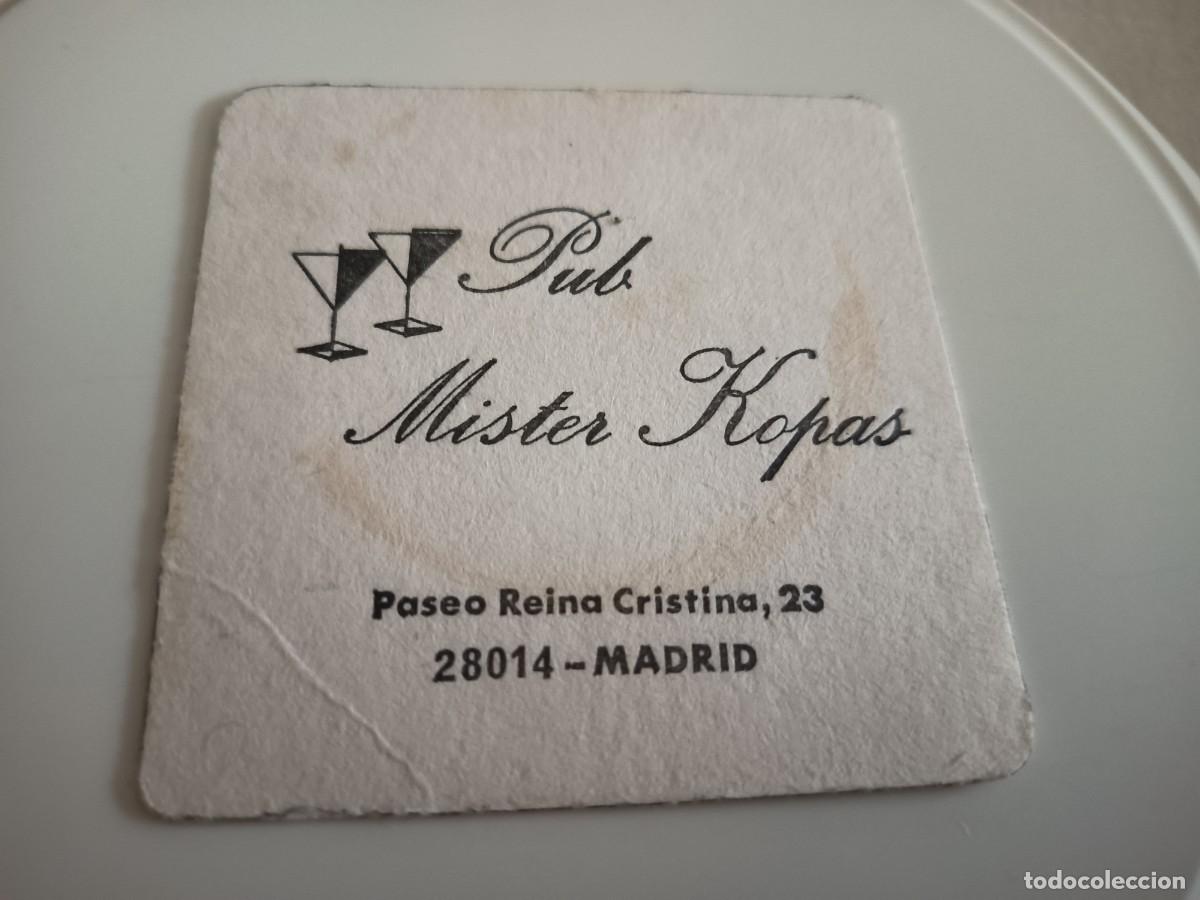 Otros art&iacute;culos de coleccionismo en papel: POSAVASOS PUB MISTER KOPAS-MADRID