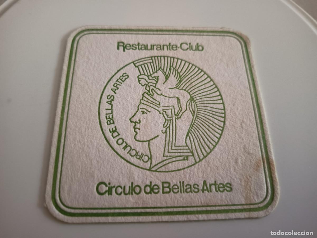 Sammelleidenschaft Andere Papierartikel: POSAVASOS CLUB RESTAURANTE CIRCULO DE BELLAS ARTES-MADRID