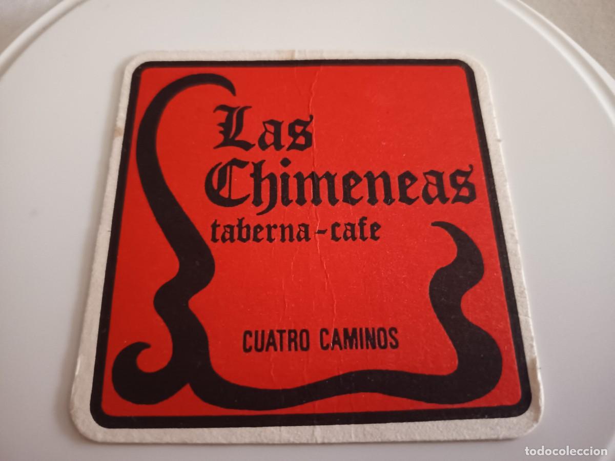 Otros art&iacute;culos de coleccionismo en papel: POSAVASOS CAFE TABERNA LAS CHIMENEAS-MADRID