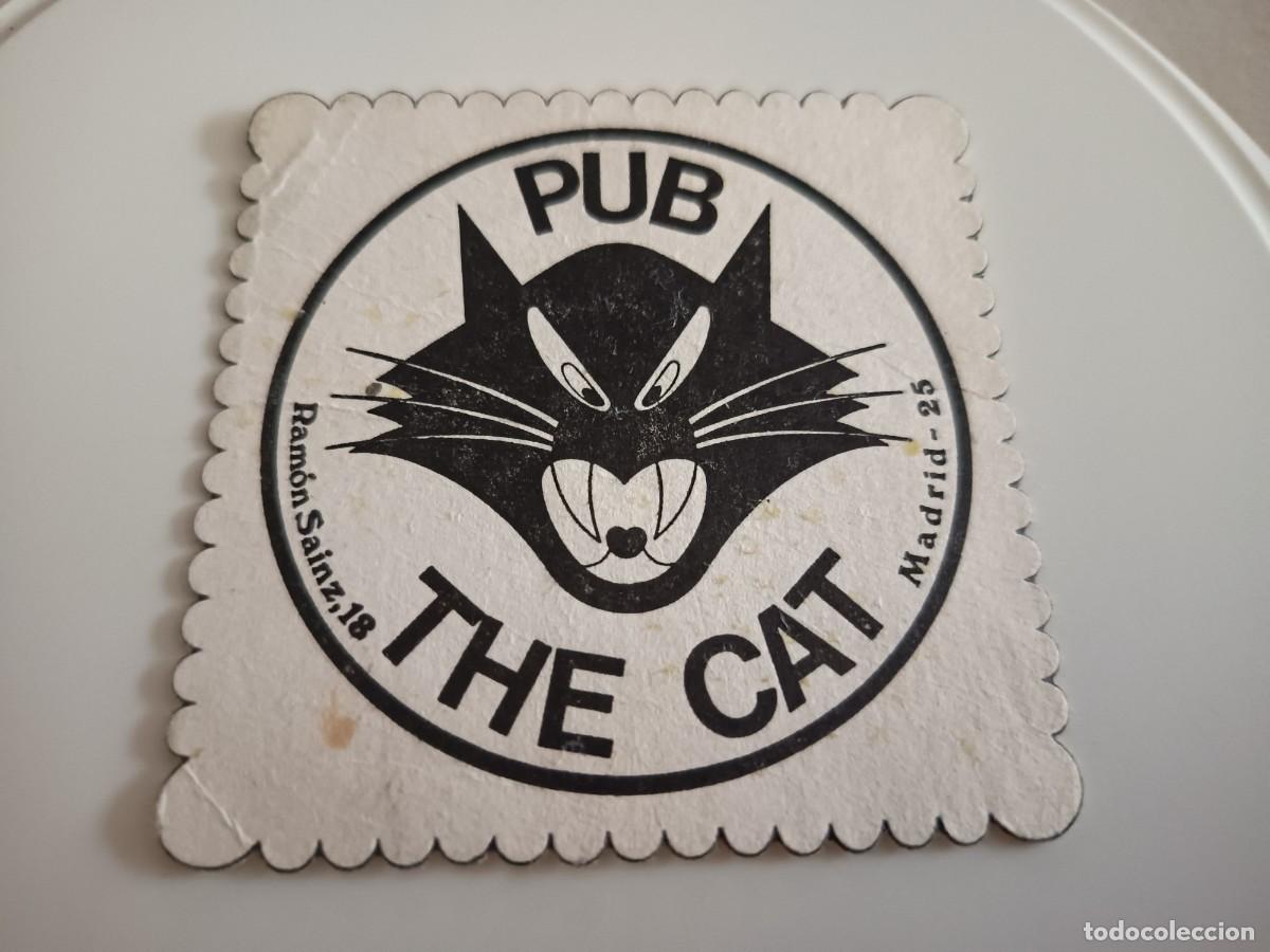 Otros art&iacute;culos de coleccionismo en papel: POSAVASOS PUB THE CAT-MADRID