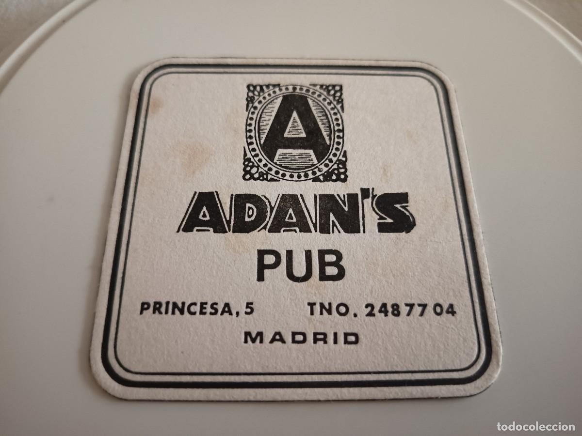 Otros art&iacute;culos de coleccionismo en papel: POSAVASOS PUB ADAN'S-MADRID