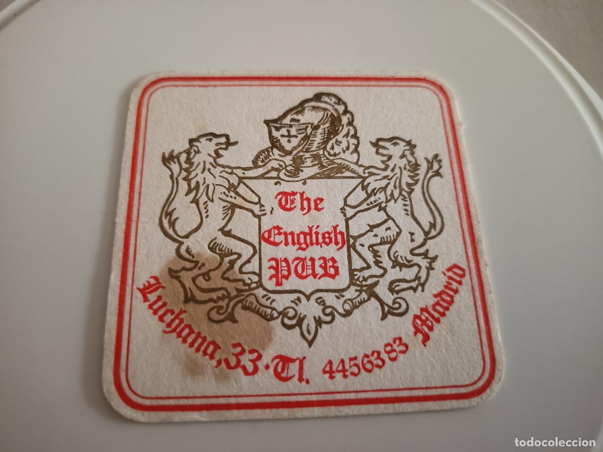 Otros art&iacute;culos de coleccionismo en papel: POSAVASOS PUB THE ENGLISH-MADRID