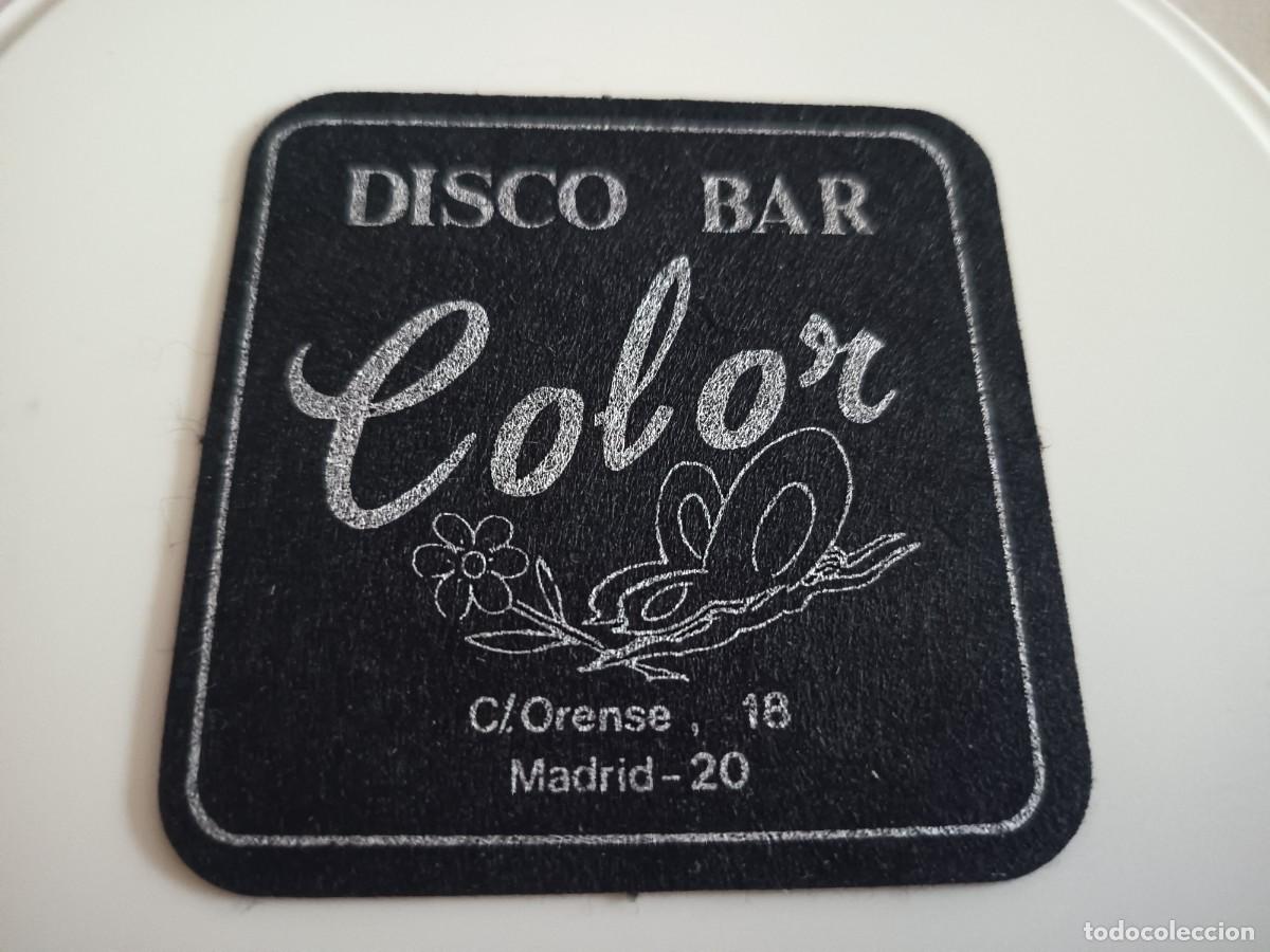 Otros art&iacute;culos de coleccionismo en papel: POSAVASOS DISCO BAR COLO'R-MADRID