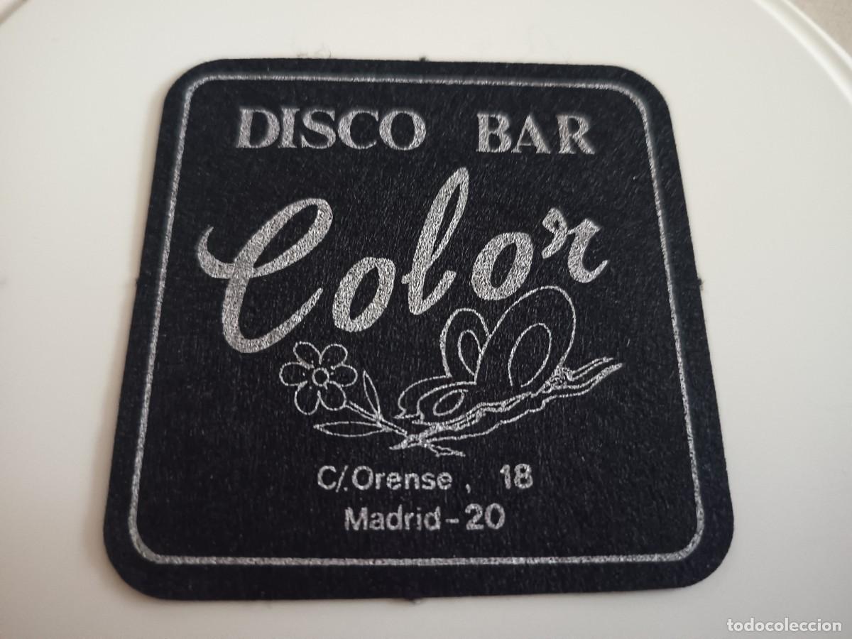 Otros art&iacute;culos de coleccionismo en papel: POSAVASOS DISCO BAR COLO'R-MADRID