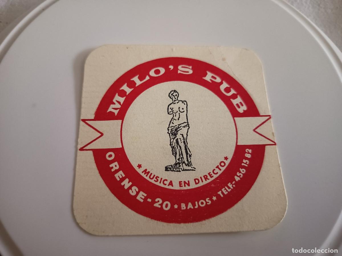 Otros art&iacute;culos de coleccionismo en papel: POSAVASOS PUB MILO'S-MADRID