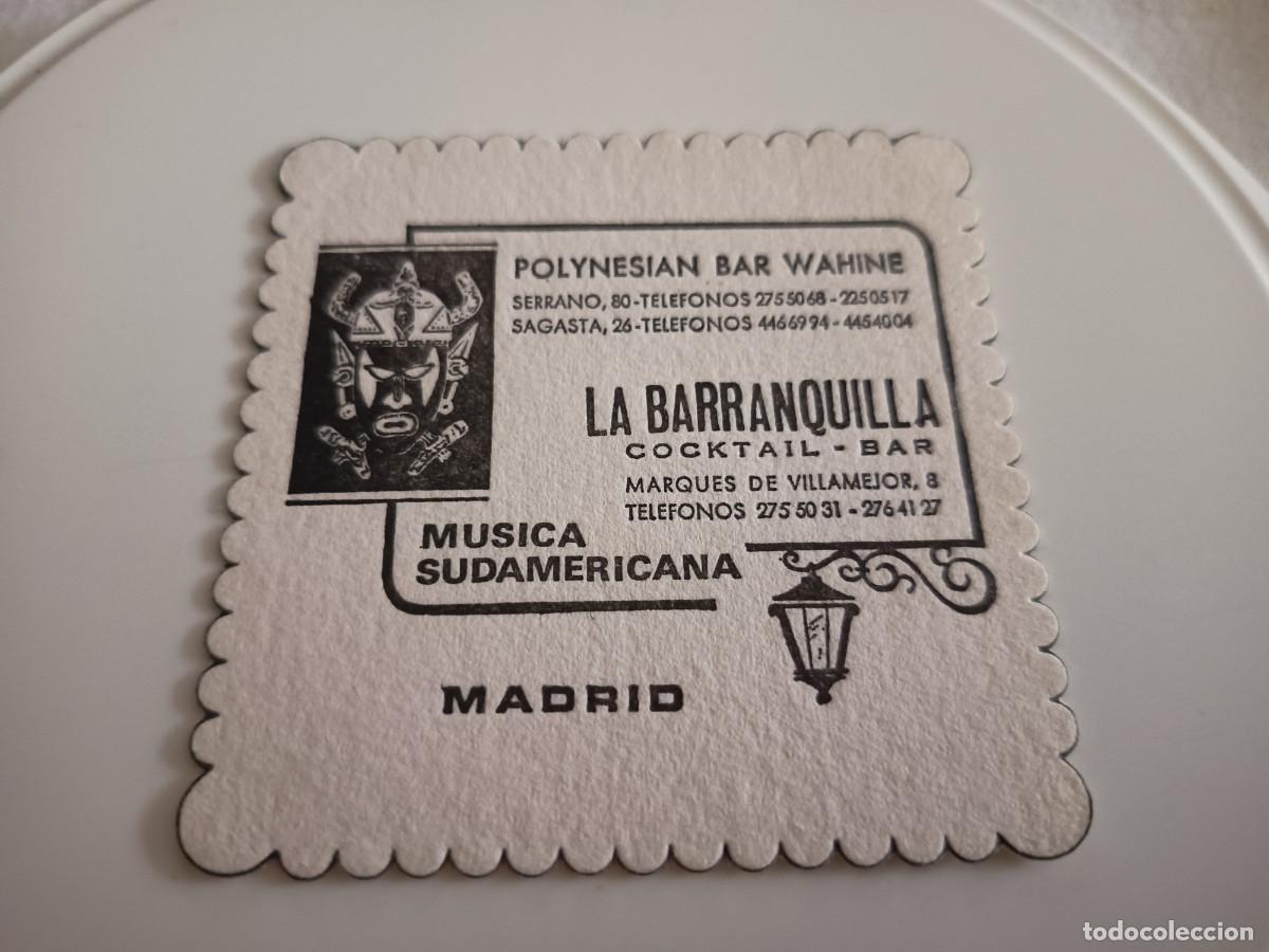 Otros art&iacute;culos de coleccionismo en papel: POSAVASOS BAR POLINESIO WAHINE-MADRID