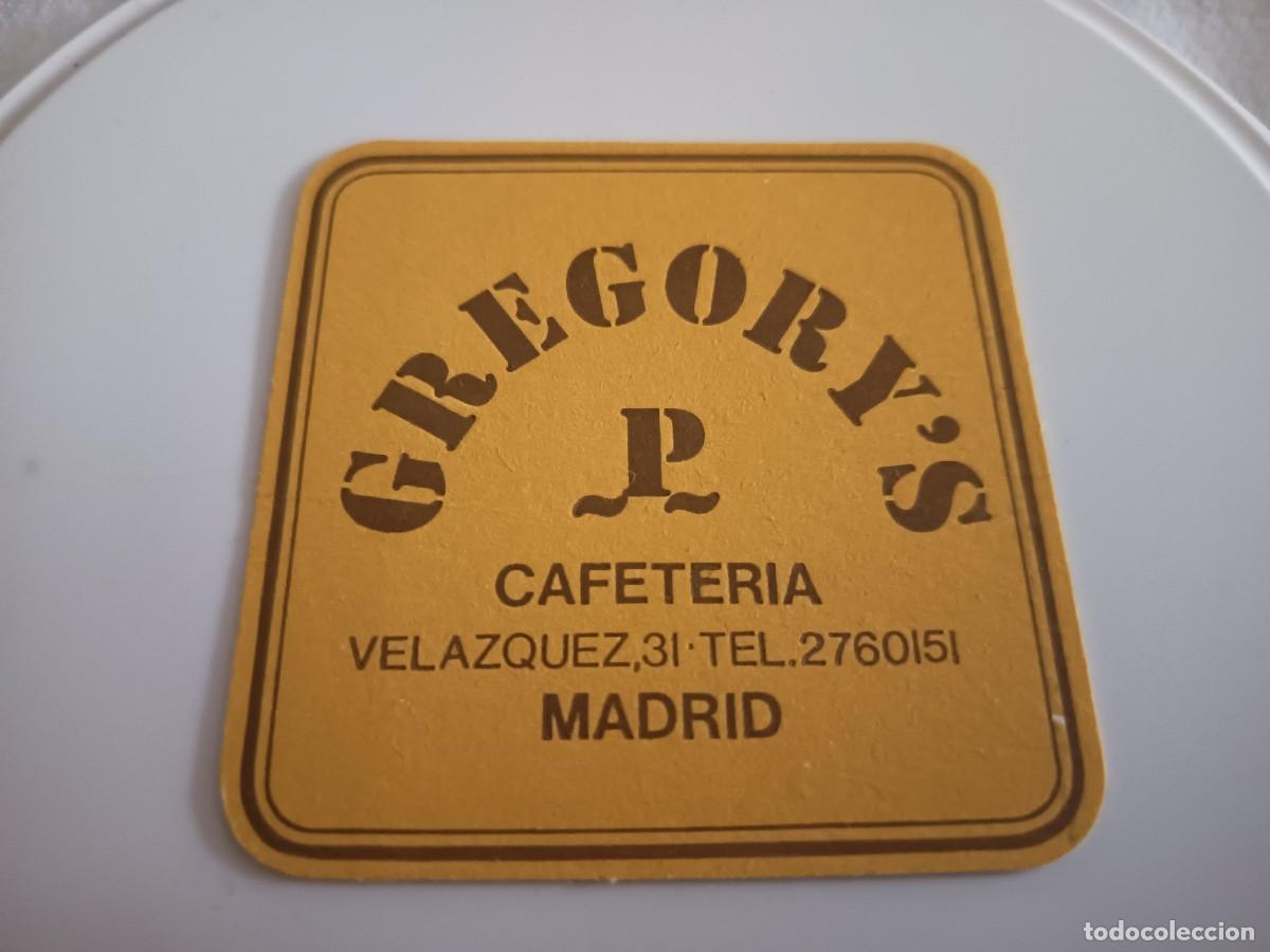 Otros art&iacute;culos de coleccionismo en papel: POSAVASOS CAFETERIA GREGORY'S-MADRID