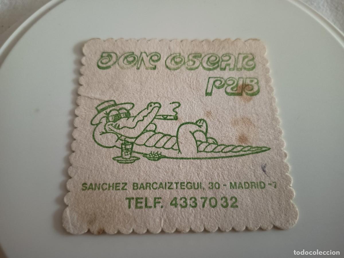 Otros art&iacute;culos de coleccionismo en papel: POSAVASOS PUB DON OSCAR-MADRID