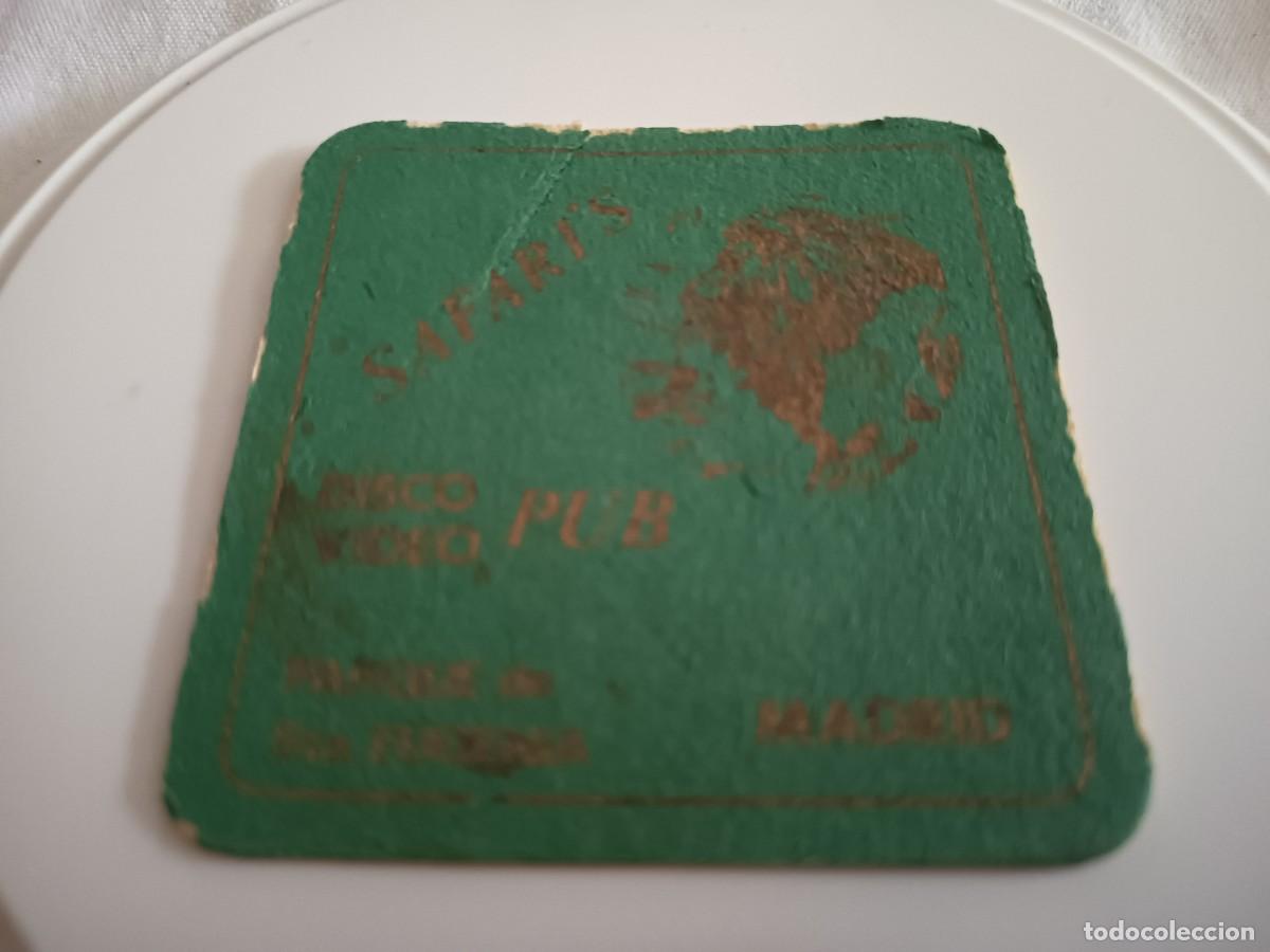 Otros art&iacute;culos de coleccionismo en papel: POSAVASOS DISCO PUB SAFARI'S-MADRID