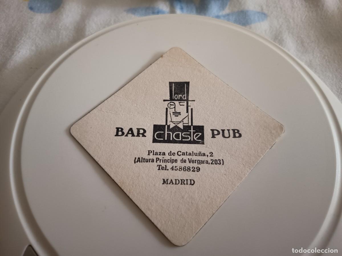 Otros art&iacute;culos de coleccionismo en papel: POSAVASOS BAR PUB CHASTE-MADRID