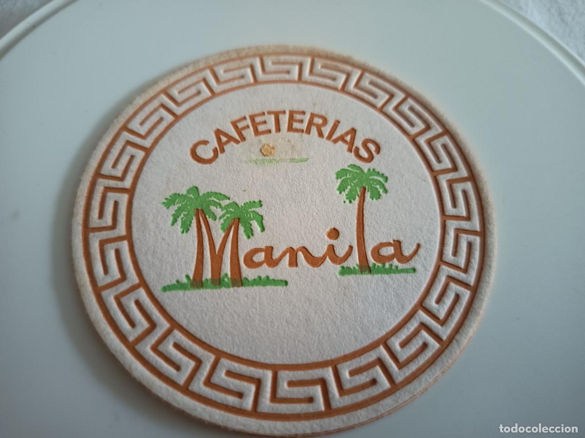 Otros art&iacute;culos de coleccionismo en papel: POSAVASOS CAFETERIAS MANILA-MADRID
