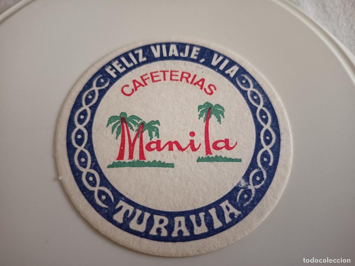 Otros art&iacute;culos de coleccionismo en papel: POSAVASOS CAFETERIAS MANILA-MADRID