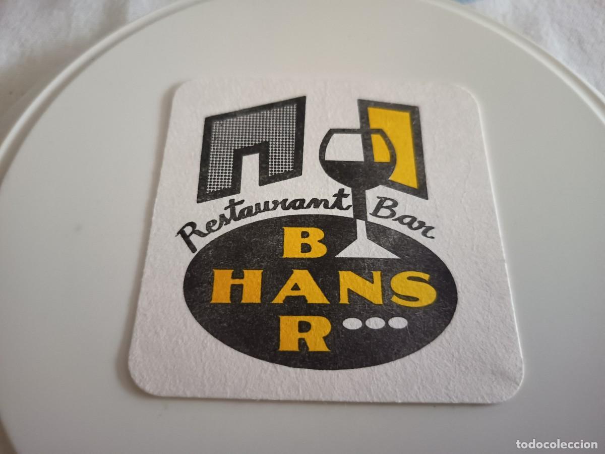 Otros art&iacute;culos de coleccionismo en papel: POSAVASOS RESTAURANTE HANS-BARCELONA