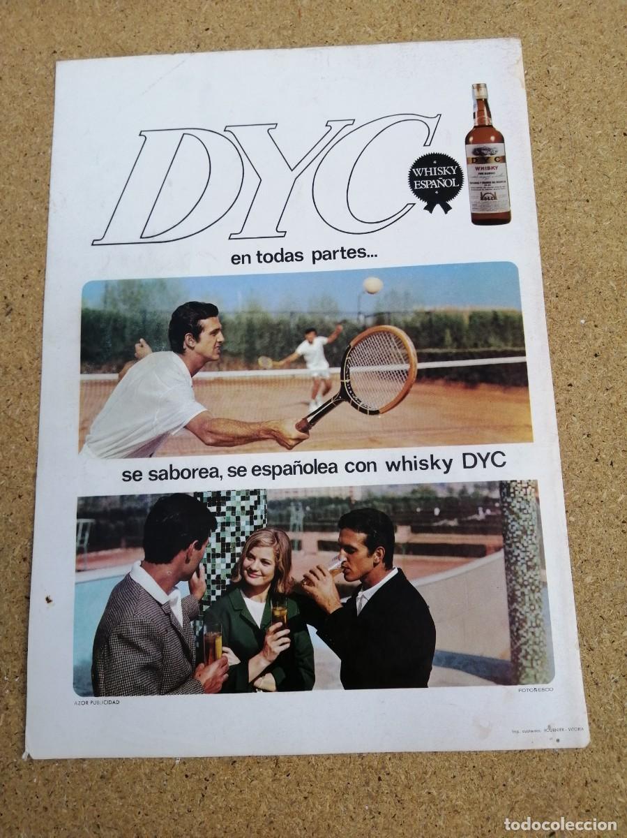 Otros art&iacute;culos de coleccionismo en papel: ANUNCIO. WHISKY DYC. - Foto 1