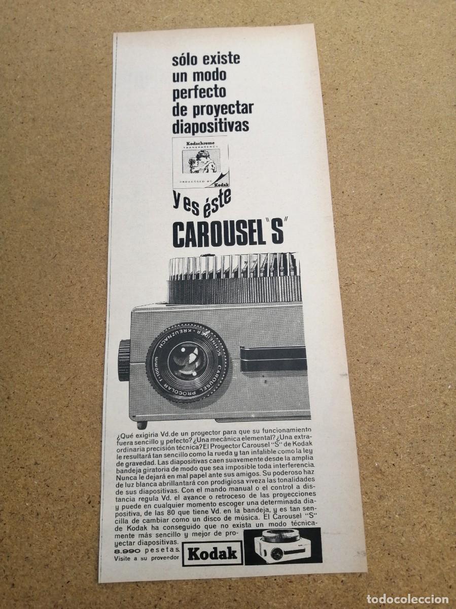 Otros art&iacute;culos de coleccionismo en papel: ANUNCIO. KODAK CAROUSEL - Foto 1