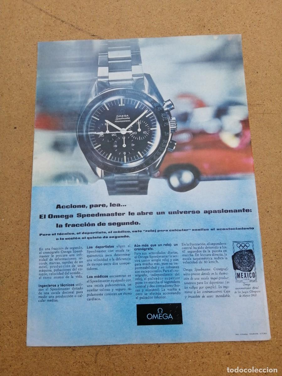 Otros art&iacute;culos de coleccionismo en papel: ANUNCIO. RELOJ OMEGA