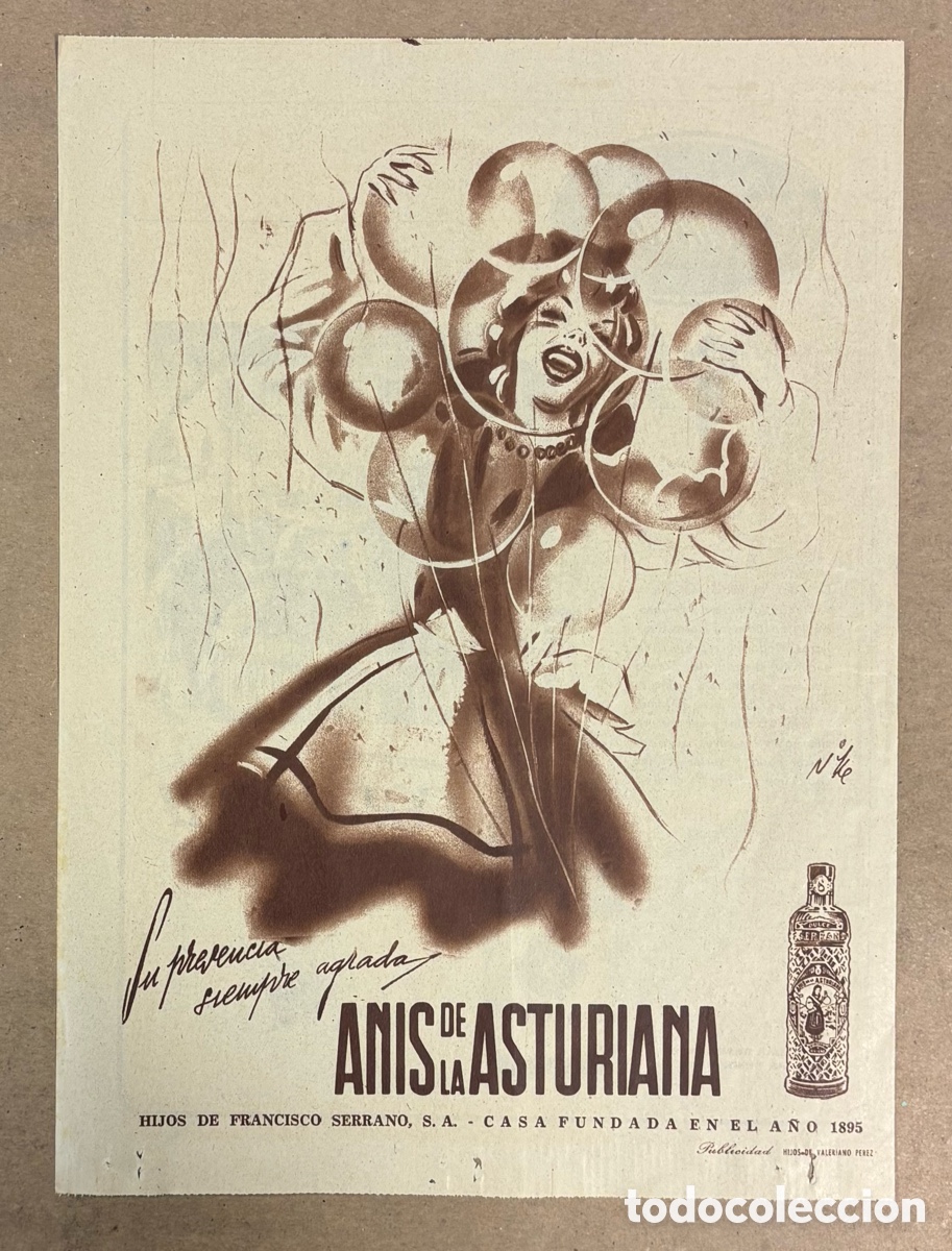 Paper Collecting Others: AN&Iacute;S DE LA ASTURIANA. ANUNCIO PUBLICITARIO PERI&Oacute;DICO ABC A&Ntilde;OS 50.