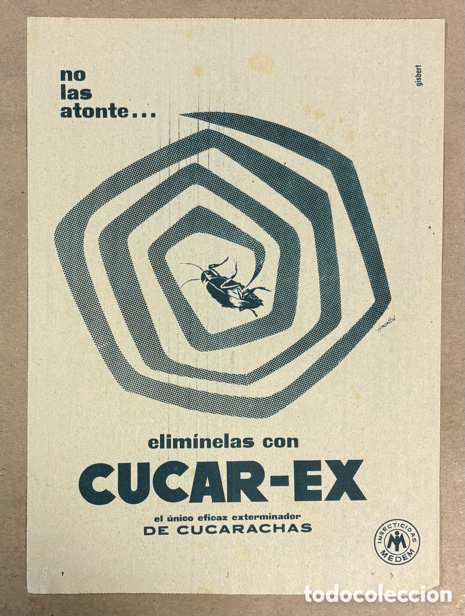 Paper Collecting Others: CUCA-EX. ANUNCIO PUBLICITARIO PERI&Oacute;DICO ABC A&Ntilde;OS 50.