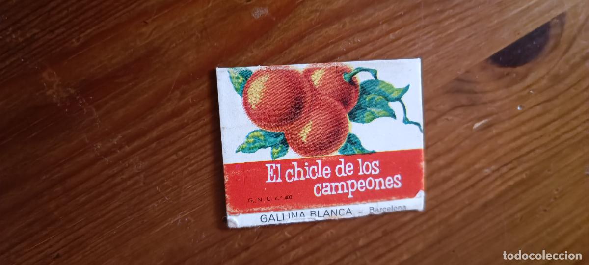 Otros art&iacute;culos de coleccionismo en papel: ENVOLTORIO DE EL CHICLE DE LOS CAMPEONES - GALLINA BLANCA - TUTTI FRUTTI
