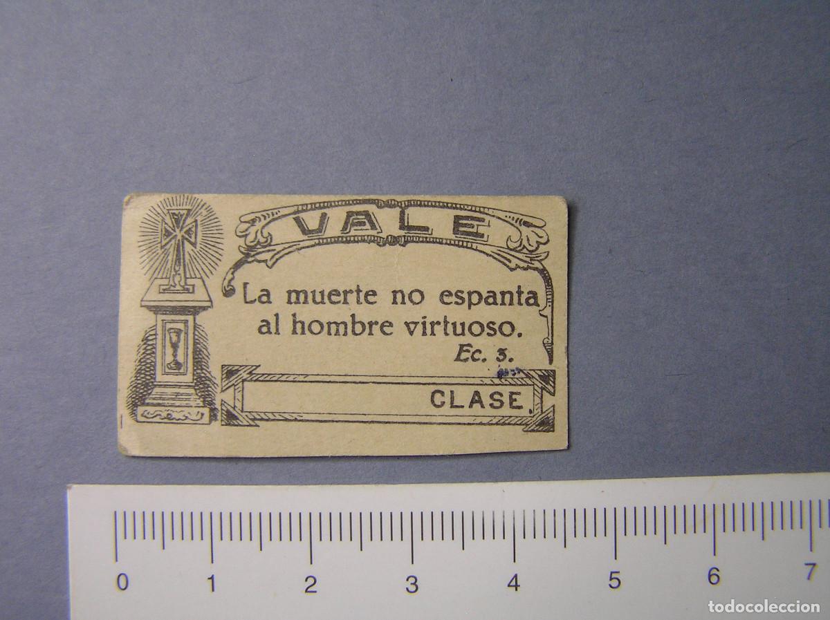 Otros art&iacute;culos de coleccionismo en papel: PAPELETA DE ASISTENCIA A MISA