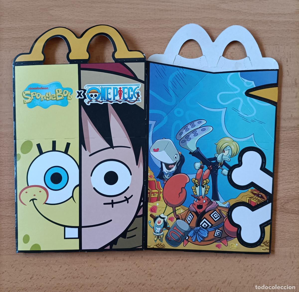 Otros art&iacute;culos de coleccionismo en papel: spain espagne caja mcdonalds bob esponja one piece 2026 cajita feliz mcdonald happy meal