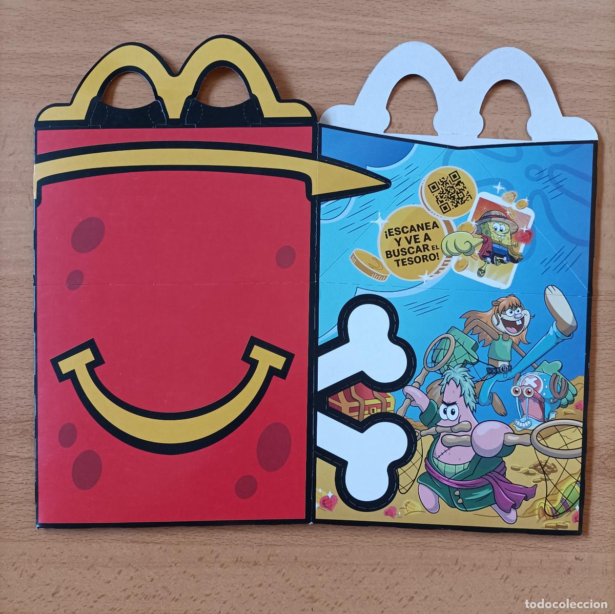 Otros art&iacute;culos de coleccionismo en papel: spain espagne caja mcdonalds bob esponja one piece 2026 cajita feliz mcdonald happy meal
