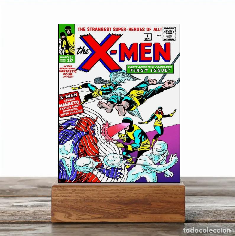Otros art&iacute;culos de coleccionismo en papel: Flyer postal mini poster comic X Men superheroes Marvel