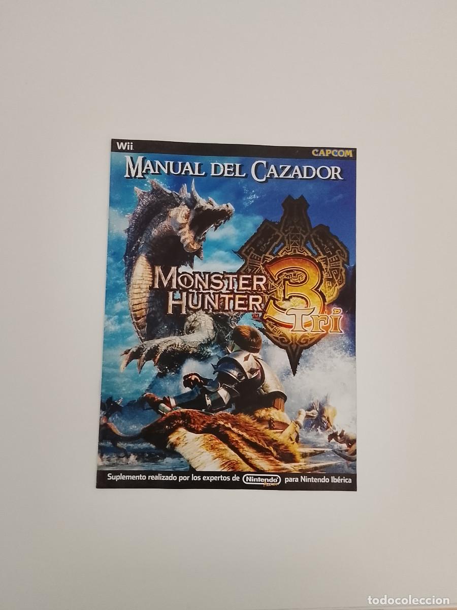 Otros art&iacute;culos de coleccionismo en papel: Gu&iacute;a suplemento Monster Hunter 3 Tri