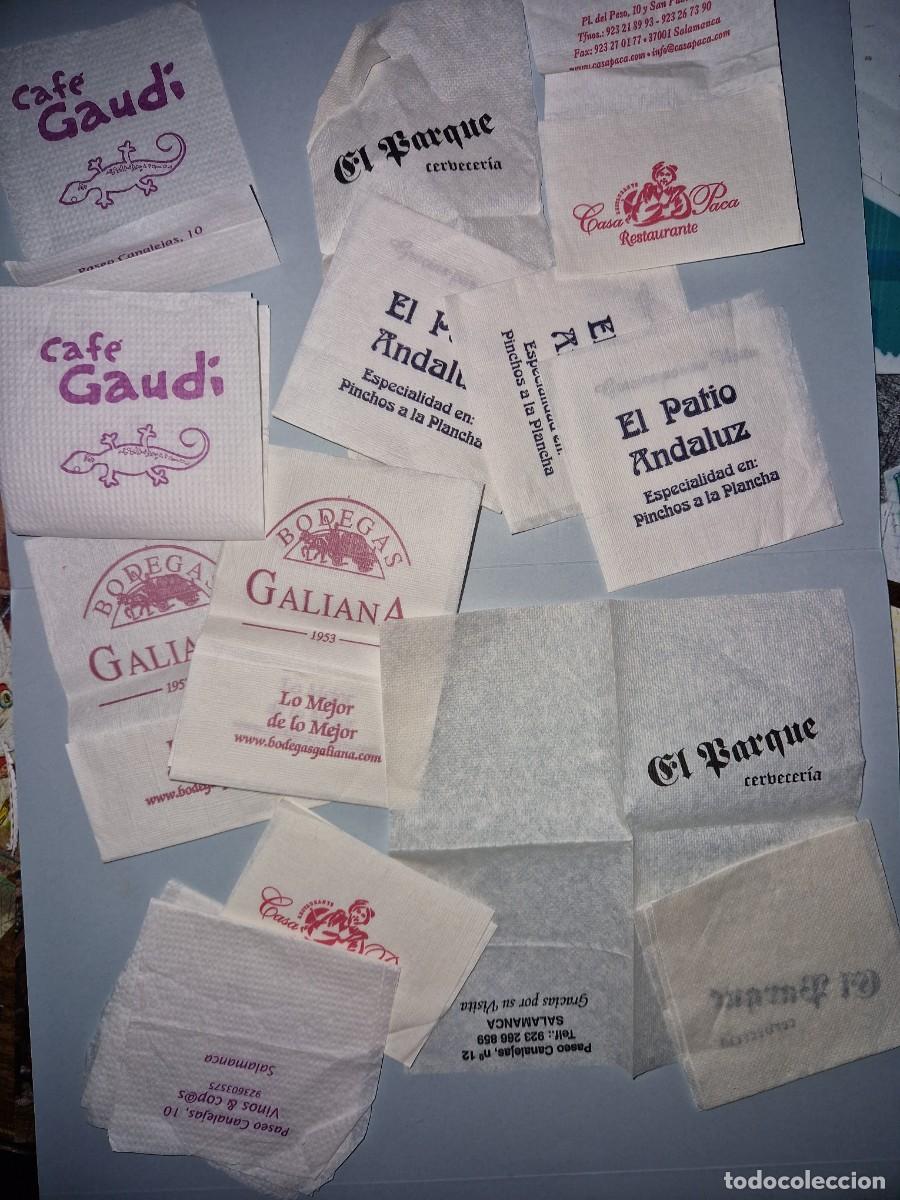 Otros art&iacute;culos de coleccionismo en papel: LOTE SERVILLETAS BARES - Foto 1