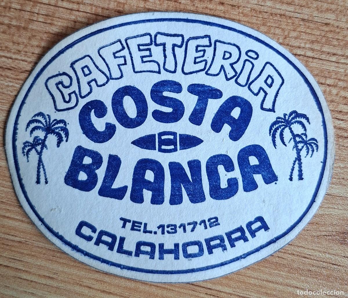 Otros art&iacute;culos de coleccionismo en papel: Posavasos Cafeter&iacute;a Costa Blanca - Calahorra - Logro&ntilde;o (La Rioja)