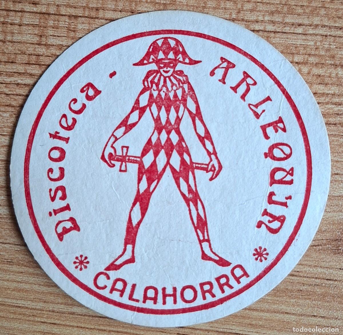 Otros art&iacute;culos de coleccionismo en papel: Posavasos Discoteca Arlequ&iacute;n - Calahorra - Logro&ntilde;o (La Rioja)