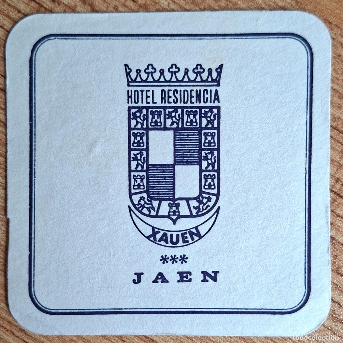 Otros art&iacute;culos de coleccionismo en papel: Posavasos Hotel Residencia Xauen - Ja&eacute;n