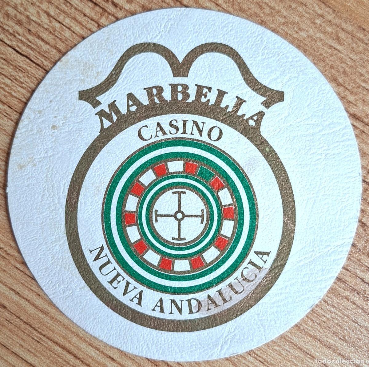 Otros art&iacute;culos de coleccionismo en papel: Posavasos Casino Nueva Andaluc&iacute;a - Marbella - Costa del Sol (M&aacute;laga)