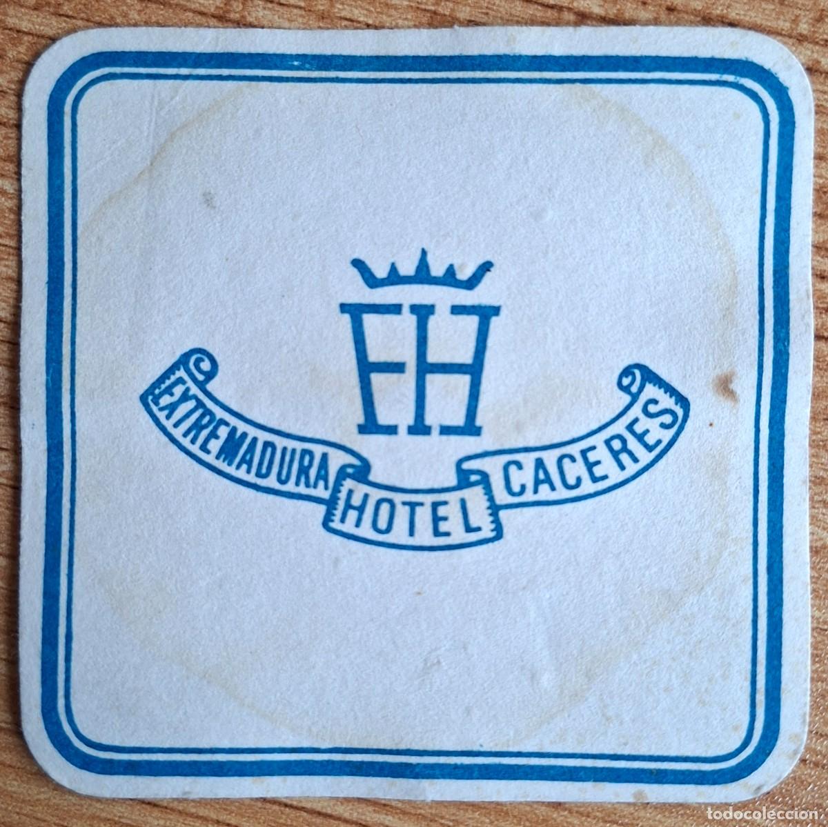 Otros art&iacute;culos de coleccionismo en papel: Posavasos Hotel Extremadura - C&aacute;ceres