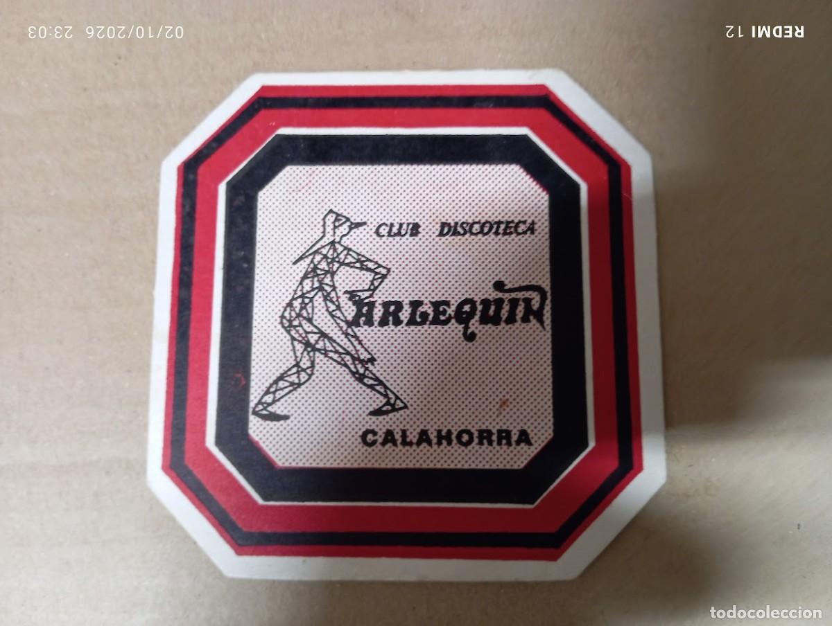 Outros artigos de papel: POSAVASOS DISCOTECA ARLEQUIN CALAHORRA