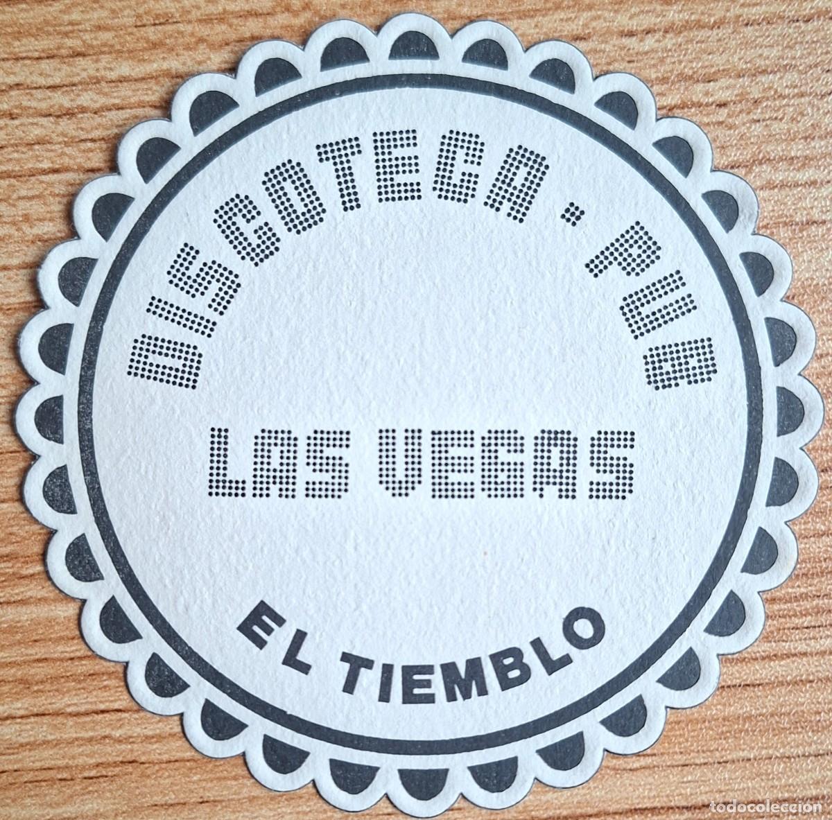 Otros art&iacute;culos de coleccionismo en papel: Posavasos Discoteca Pub Las Vegas - El Tiemblo (&Aacute;vila)