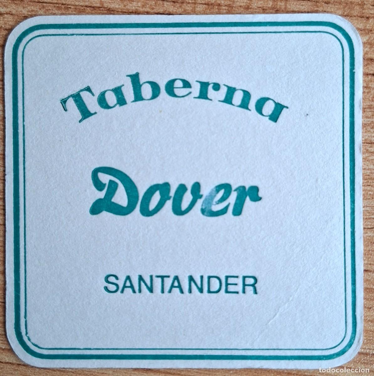 Otros art&iacute;culos de coleccionismo en papel: Posavasos Taberna Dover - Santander (Cantabria)