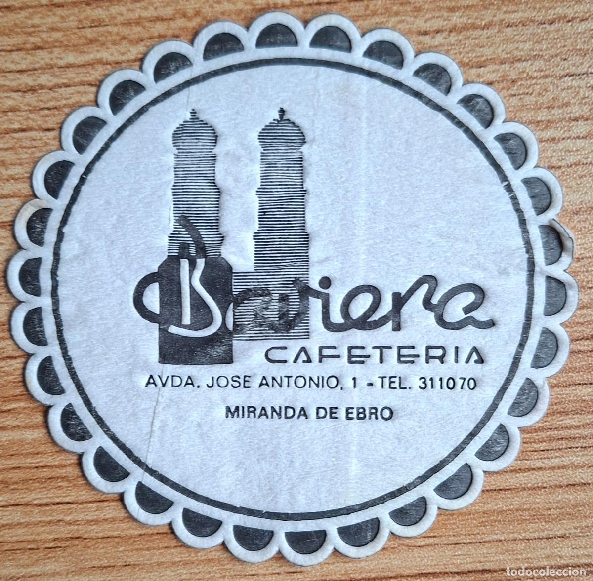 Outros artigos de papel: Posavasos Cafeter&iacute;a Baviera - Miranda de Ebro (Burgos)
