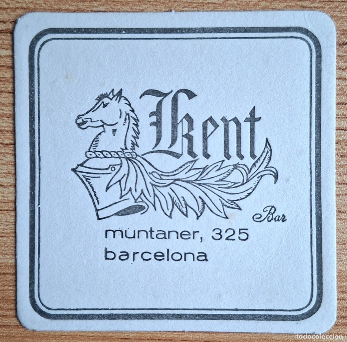 Otros art&iacute;culos de coleccionismo en papel: Posavasos Kent - Barcelona