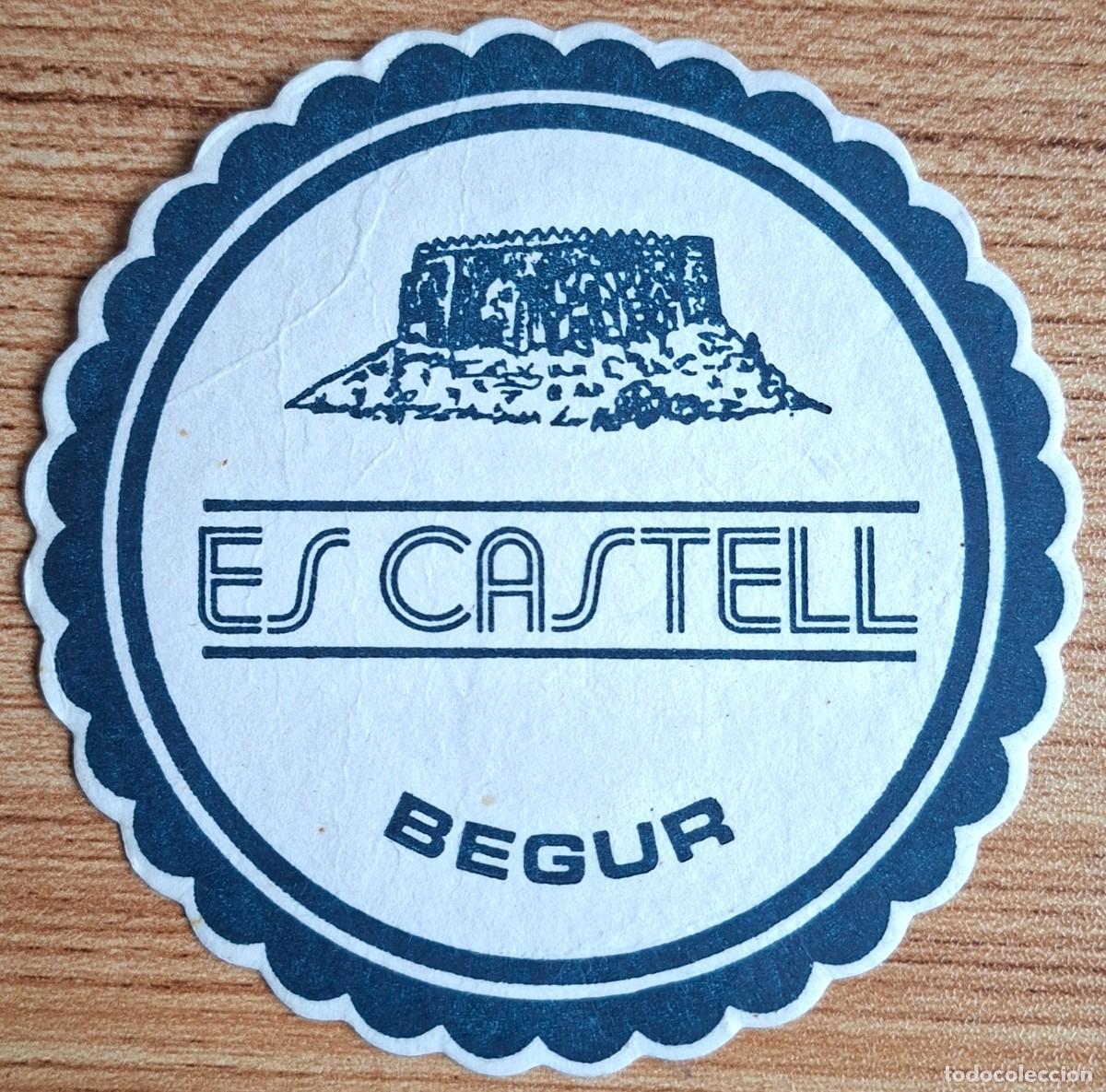 Otros art&iacute;culos de coleccionismo en papel: Posavasos Es Castell - Begur - Costa Brava (Girona / Gerona)
