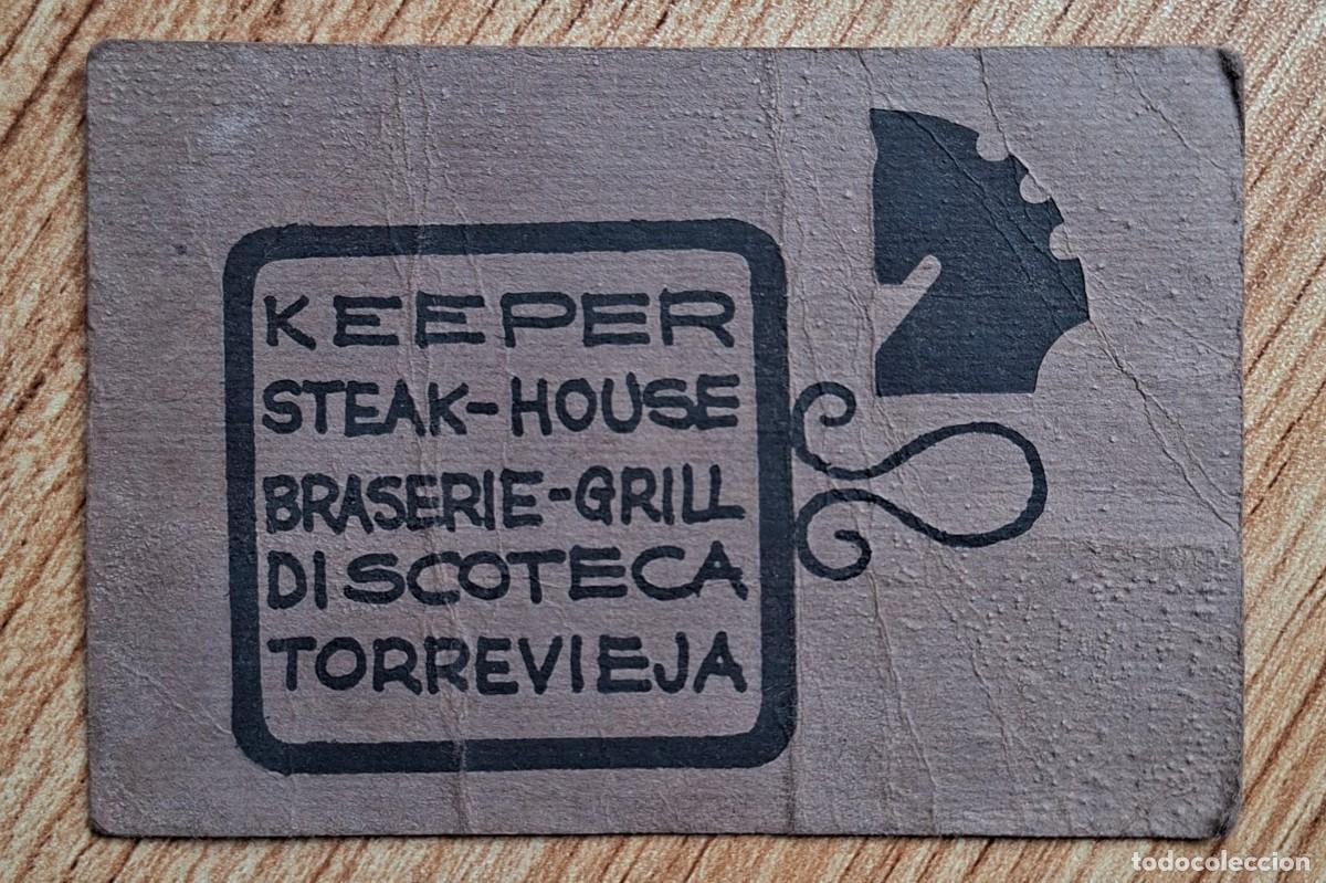 Otros art&iacute;culos de coleccionismo en papel: Tarjeta de Visita / Flyer Discoteca Keeper - Torrevieja (Alicante)