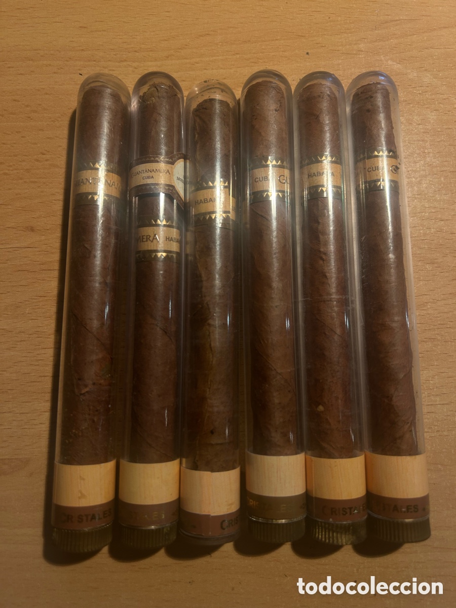 Otros art&iacute;culos de coleccionismo en papel: 6 puros Habana,Cuba GUANTANAMERA